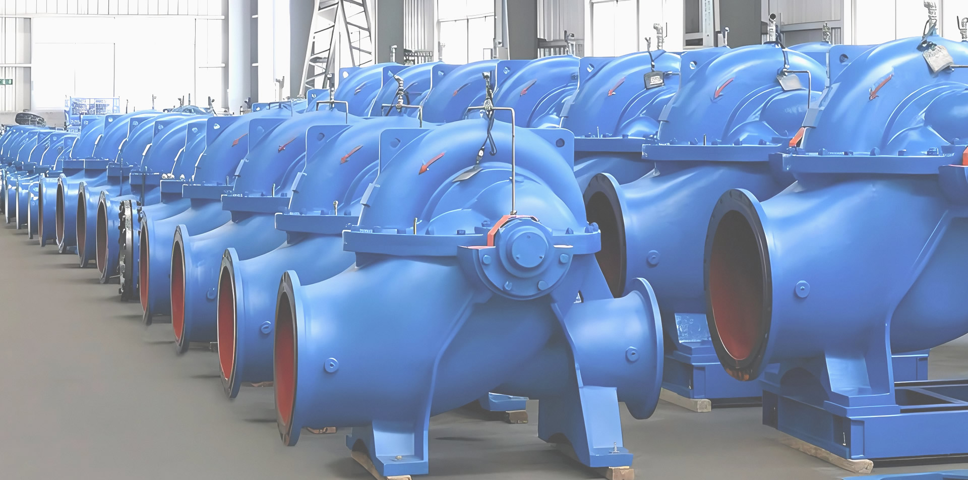 单级双吸中开式离心泵